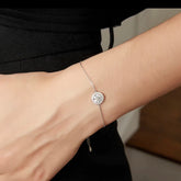 MARGAUX STERLING SILVER 1CT MOISSANITE BRACELET